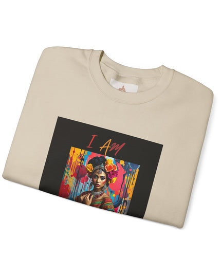 'Española con traje tradicional' -  i am enough Crewneck Sweatshirt