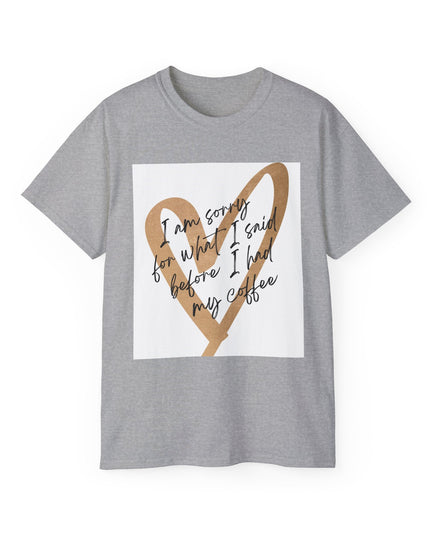 Coffee Attitudes Tee
