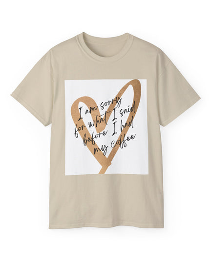 Coffee Attitudes Tee