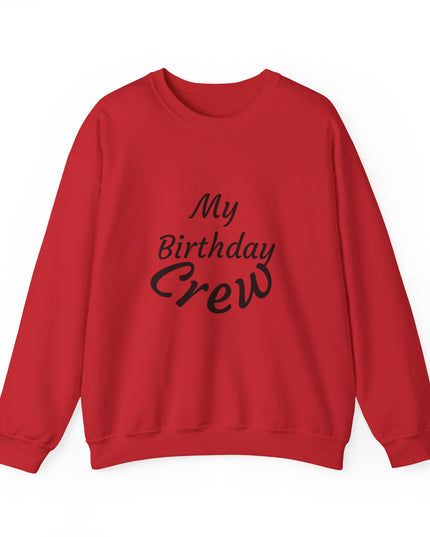 Birthday Crew Sweatshirt