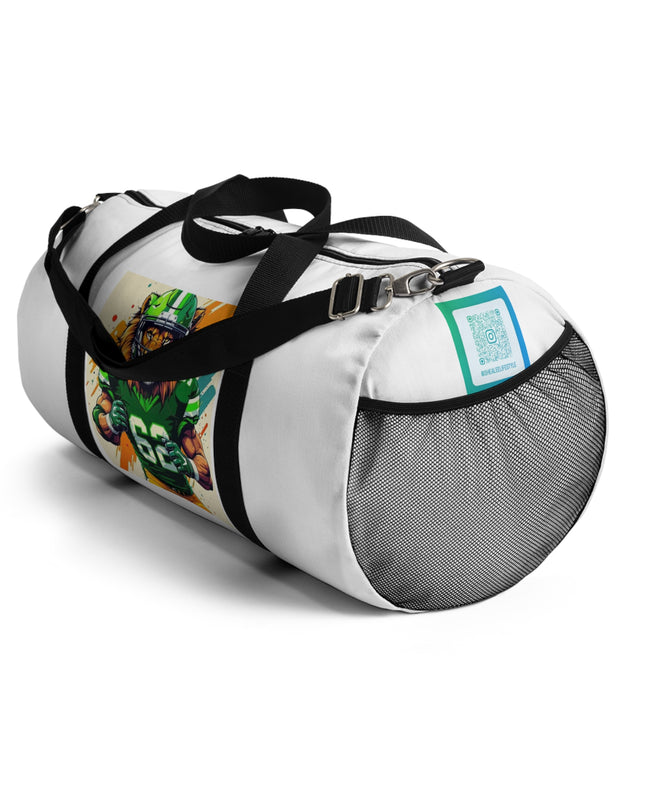 Customizeable Athletic Duffel Bag featuring Fierce Player Graphic | Sports Gear, Gym Bag, Workout Tote, Travel Companion, Motivational Fitness