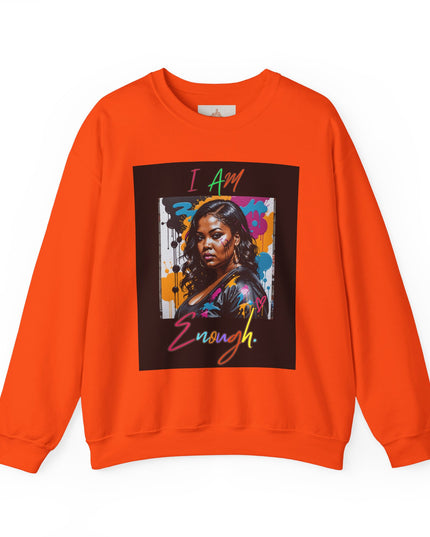 I Am Enough Artwork Crewneck Sweatshirt