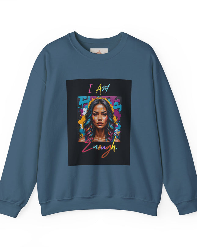"Mi hermosa reina" 'I Am Enough' Sweatshirt