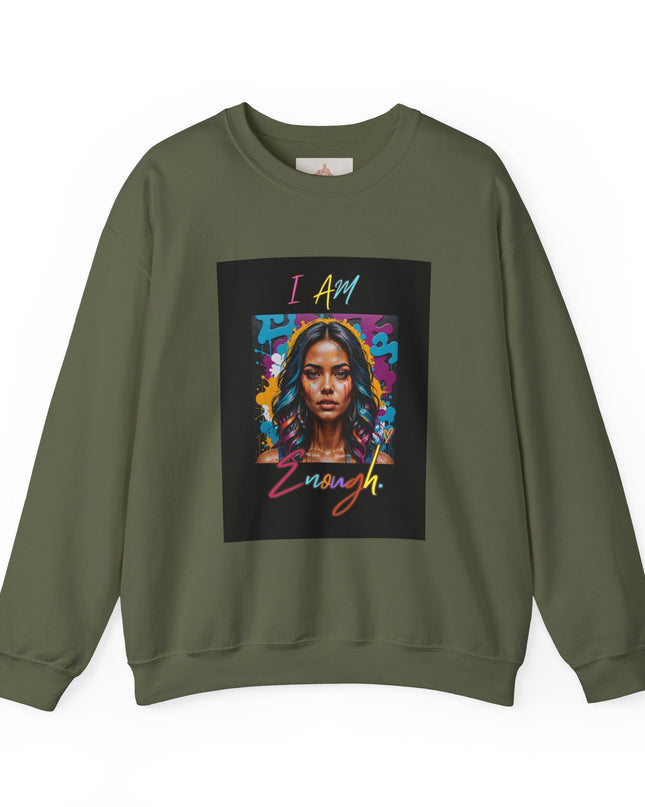 "Mi hermosa reina" 'I Am Enough' Sweatshirt