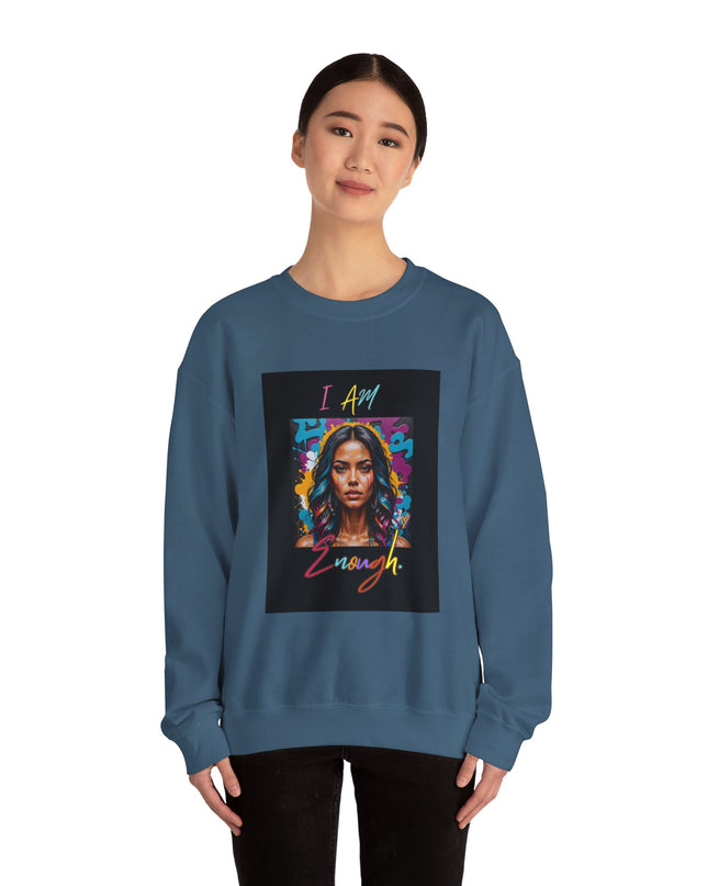 "Mi hermosa reina" 'I Am Enough' Sweatshirt