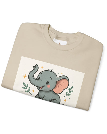 Gentle Giant Elephant Unisex Crewneck Sweatshirt