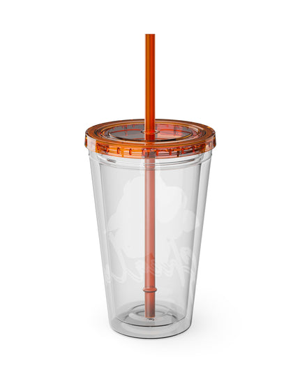 SheaLeeTumbler with Straw- Customizeable
