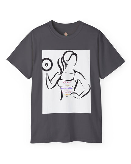 'Good Things/Comfort Zones Unisex Ultra Cotton Graphic Tee