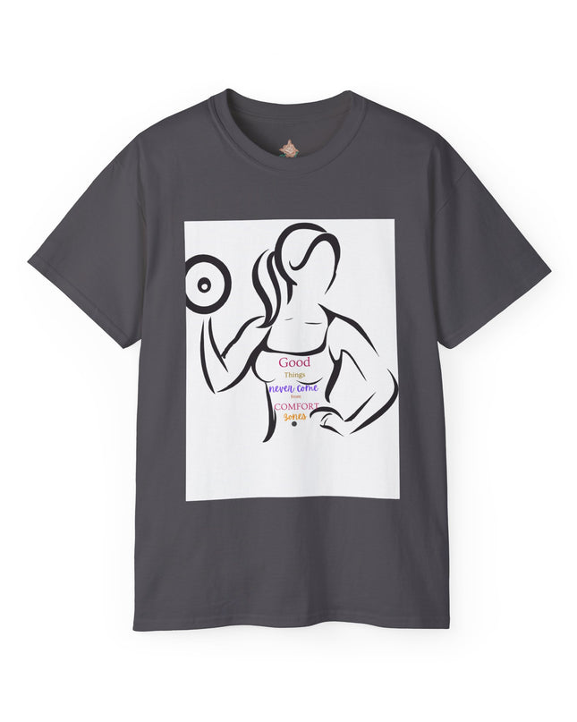 'Good Things/Comfort Zones Unisex Ultra Cotton Graphic Tee