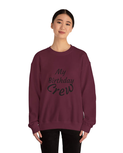 Birthday Crew Sweatshirt