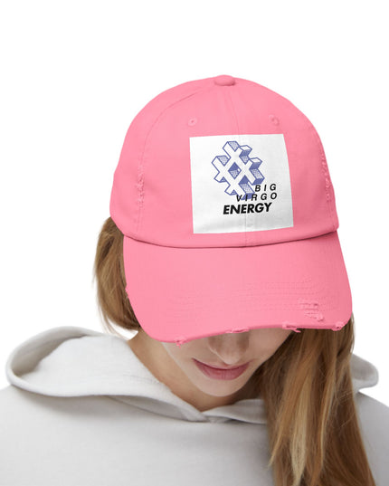 Big Virgo Energy Distressed Cap