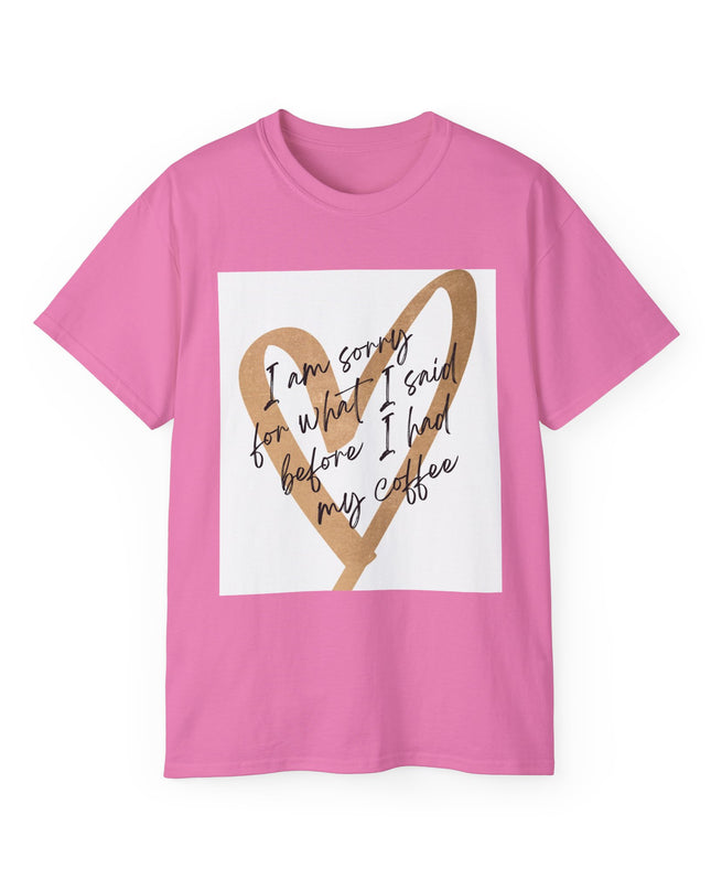 Coffee Attitudes Tee