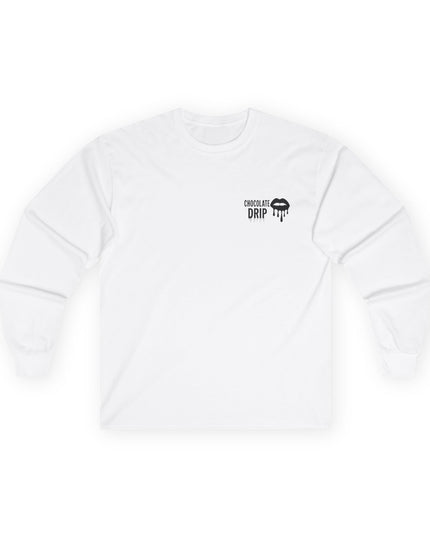 'Chocolate Drip' Lip Long Sleeve Tee