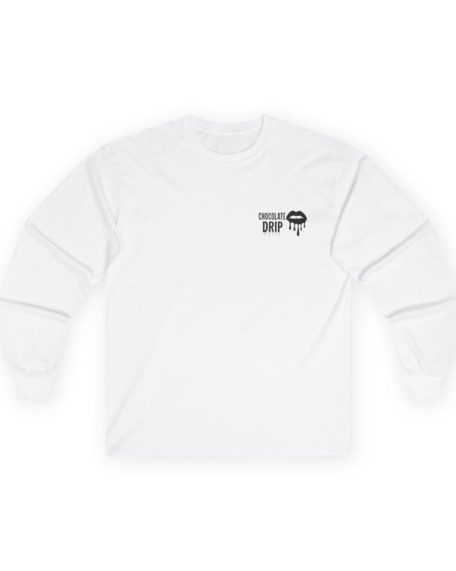 'Chocolate Drip' Lip Long Sleeve Tee