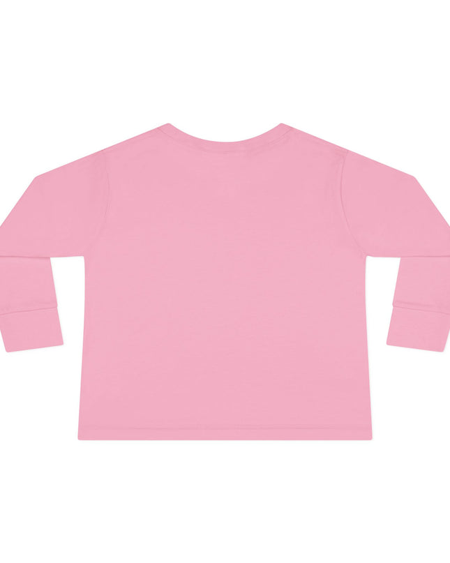 Toddler Long Sleeve Tee — "Chocolate Drip" Lip Graphic
