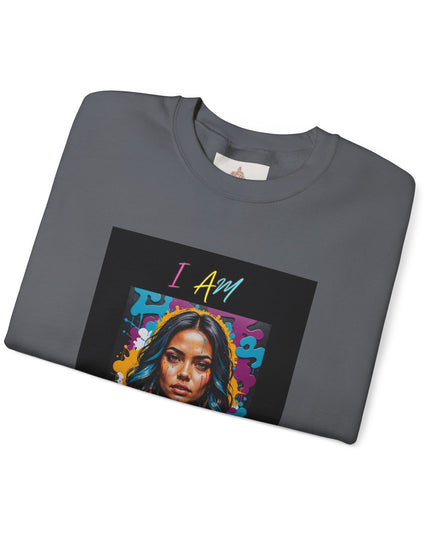 "Mi hermosa reina" 'I Am Enough' Sweatshirt