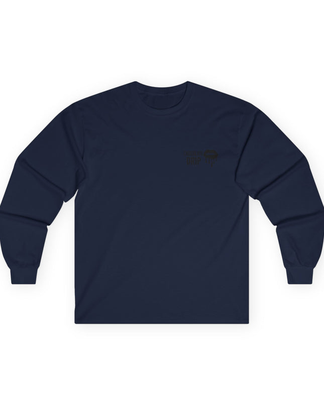 'Chocolate Drip' Lip Long Sleeve Tee