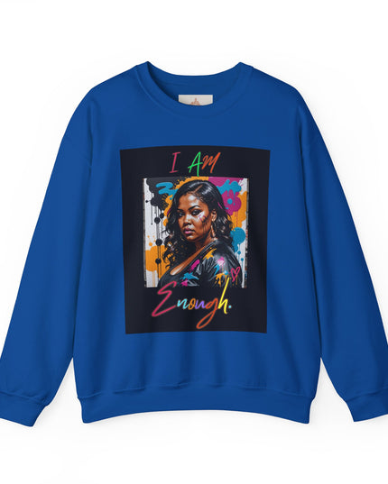 I Am Enough Artwork Crewneck Sweatshirt