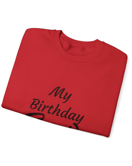 Birthday Crew Sweatshirt