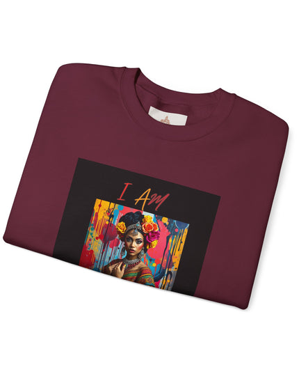 'Española con traje tradicional' -  i am enough Crewneck Sweatshirt