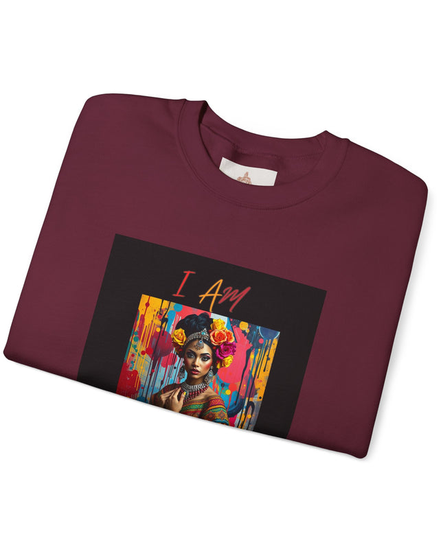 'Española con traje tradicional' -  i am enough Crewneck Sweatshirt