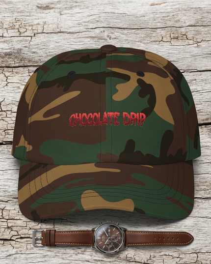 Chocolate Drip Dad Hat