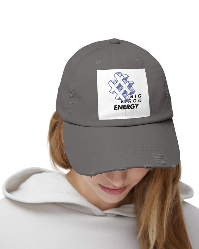 Big Virgo Energy Distressed Cap