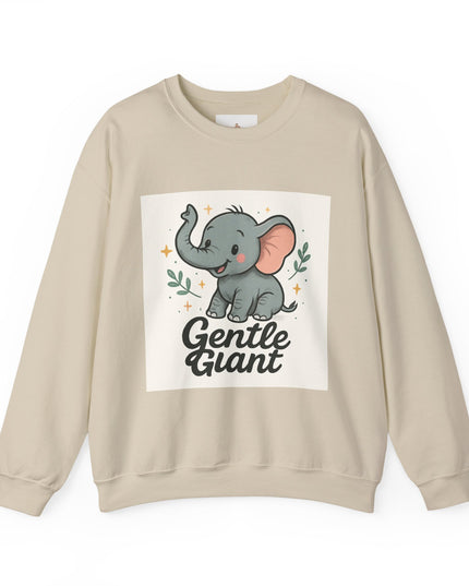 Gentle Giant Elephant Unisex Crewneck Sweatshirt