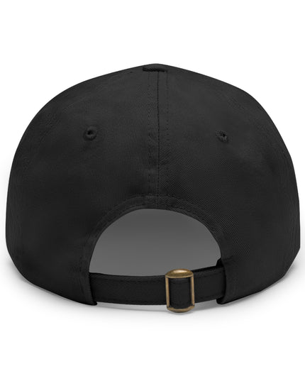 Stylish Dad Hat with Leather Rose Patch - Perfect Gift for Men & Women