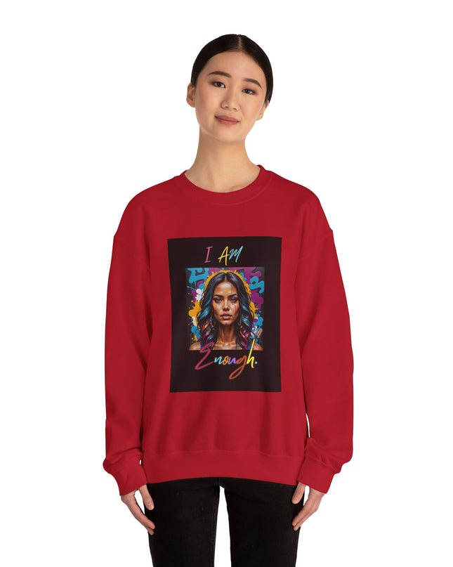 "Mi hermosa reina" 'I Am Enough' Sweatshirt