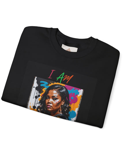I Am Enough Artwork Crewneck Sweatshirt
