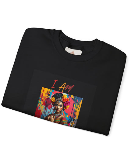'Española con traje tradicional' -  i am enough Crewneck Sweatshirt