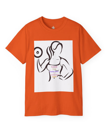 'Good Things/Comfort Zones Unisex Ultra Cotton Graphic Tee