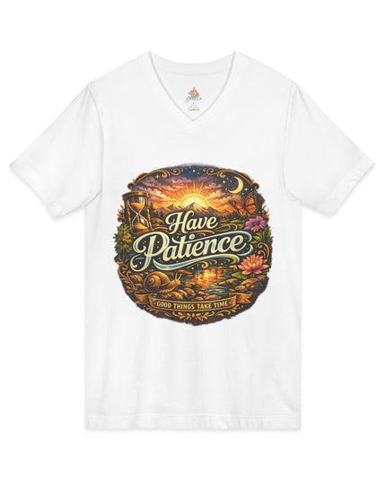 Have Patience V-Neck Tee