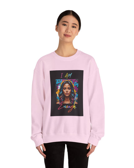"Mi hermosa reina" 'I Am Enough' Sweatshirt