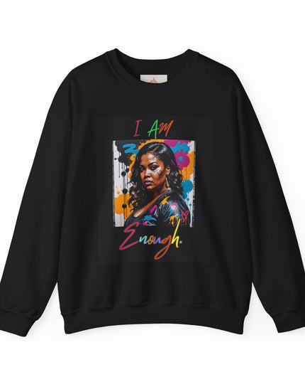 I Am Enough Artwork Crewneck Sweatshirt