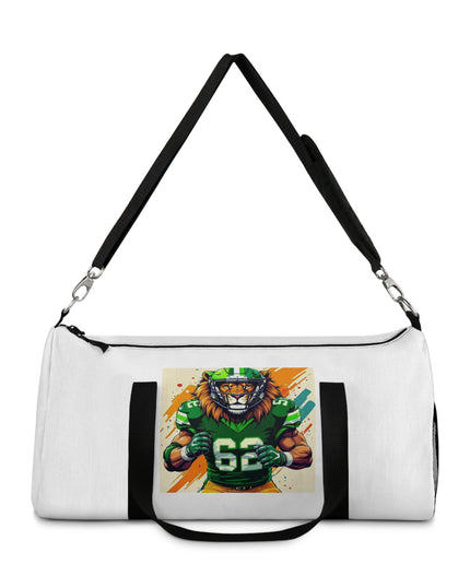 Customizeable Athletic Duffel Bag featuring Fierce Player Graphic | Sports Gear, Gym Bag, Workout Tote, Travel Companion, Motivational Fitness