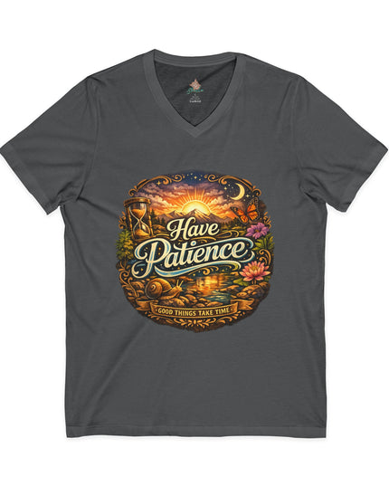 Have Patience V-Neck Tee