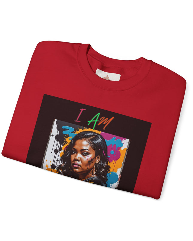 I Am Enough Artwork Crewneck Sweatshirt