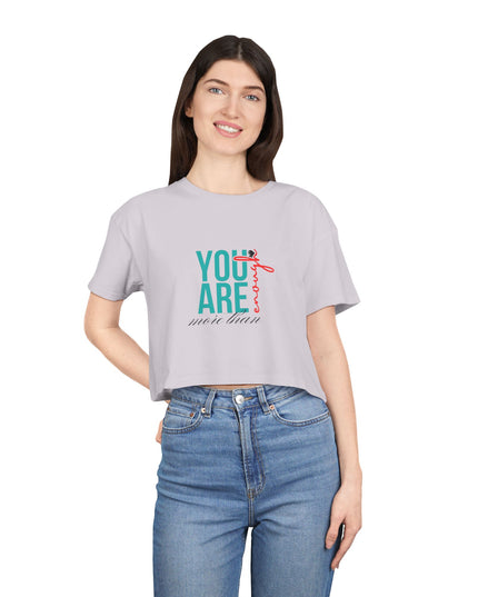 You are Enough- Crop Tee