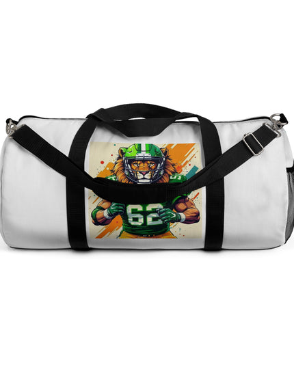 Customizeable Athletic Duffel Bag featuring Fierce Player Graphic | Sports Gear, Gym Bag, Workout Tote, Travel Companion, Motivational Fitness