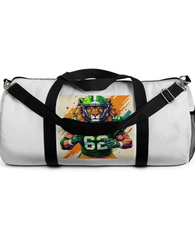 Customizeable Athletic Duffel Bag featuring Fierce Player Graphic | Sports Gear, Gym Bag, Workout Tote, Travel Companion, Motivational Fitness