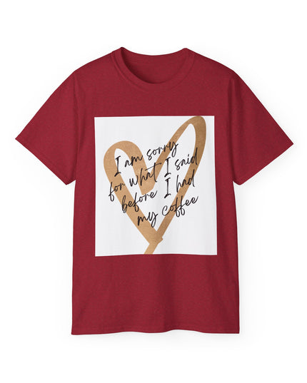 Coffee Attitudes Tee