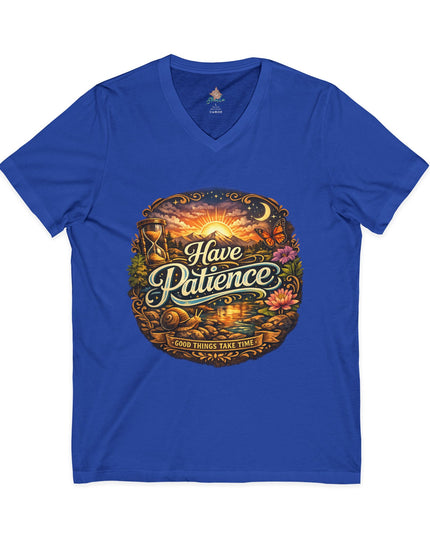 Have Patience V-Neck Tee