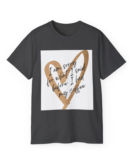 Coffee Attitudes Tee