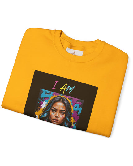 "Mi hermosa reina" 'I Am Enough' Sweatshirt