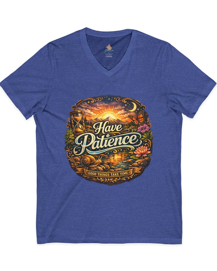Have Patience V-Neck Tee