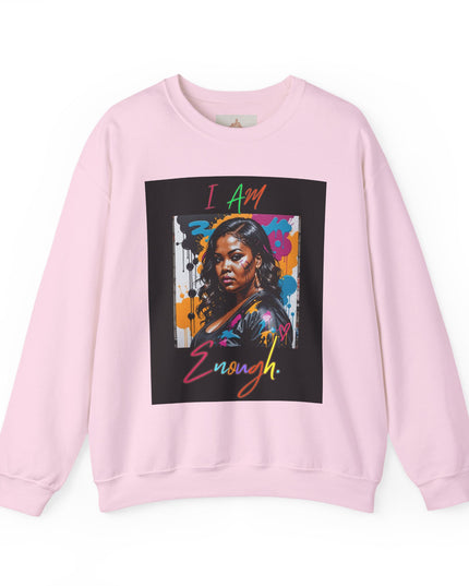 I Am Enough Artwork Crewneck Sweatshirt