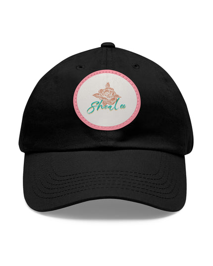 Stylish Dad Hat with Leather Rose Patch - Perfect Gift for Men & Women