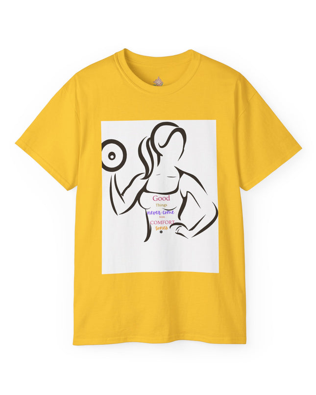 'Good Things/Comfort Zones Unisex Ultra Cotton Graphic Tee